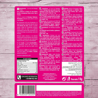 Sal rosa del Himalaya fina Naturgreen 500 g