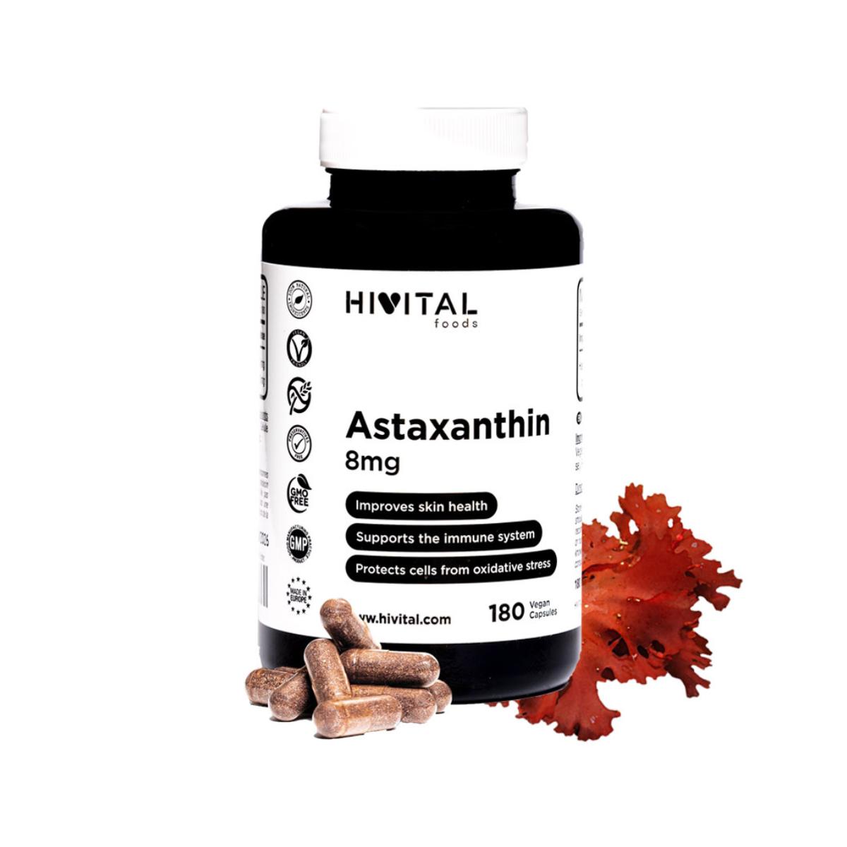 Astaxanthin Hivital 180 kapslar