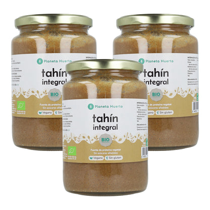 Pack 3x Tahin Integral ECO Planeta Huerto 700 gr
