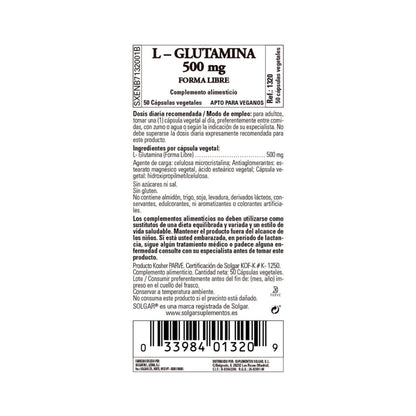 L-Glutammina 50 capsule vegetali