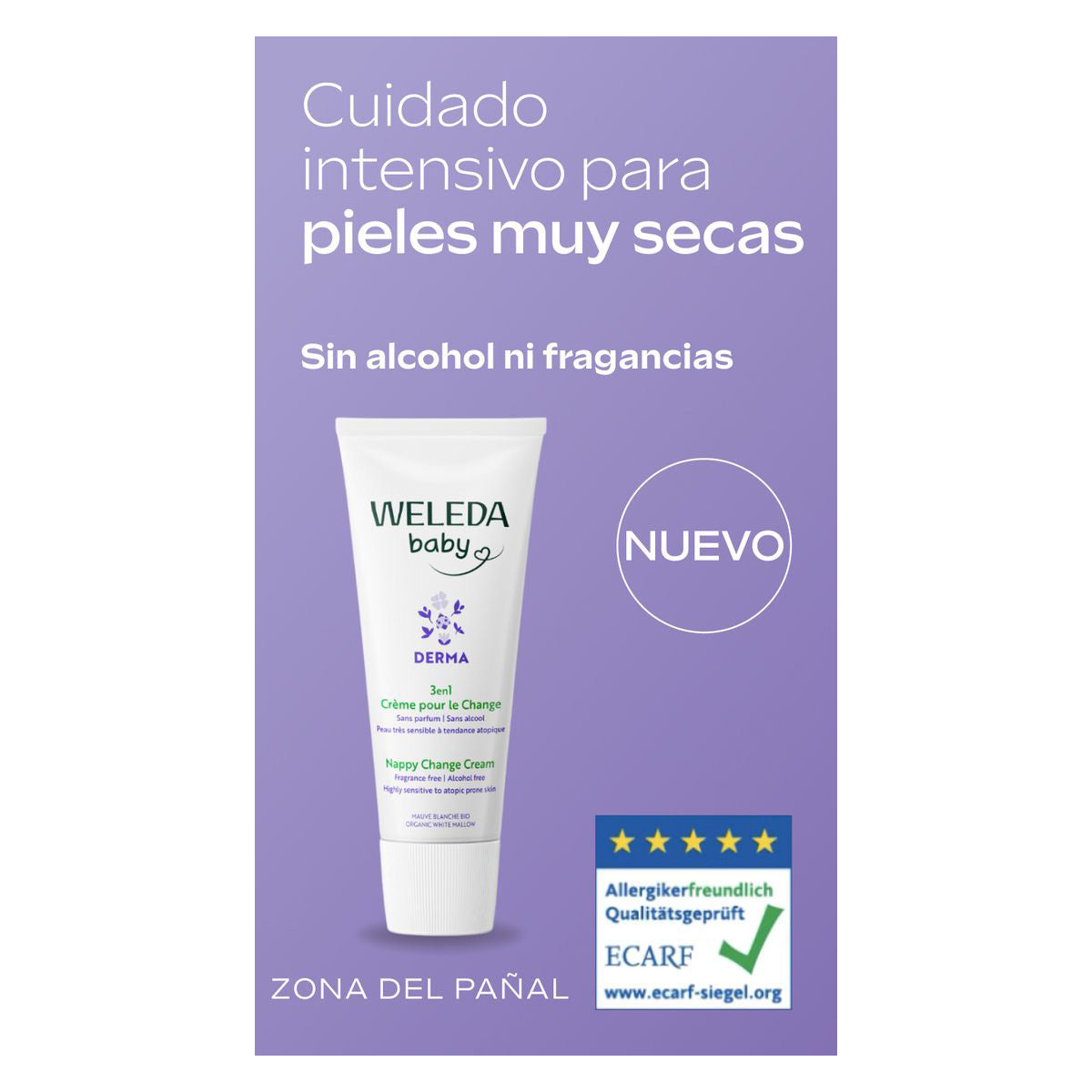Baby Derma Luiercrème Weleda 50 ml