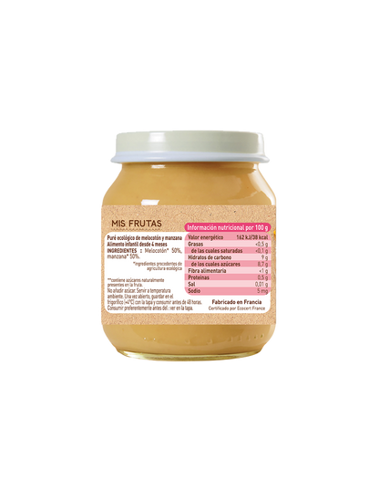 Pojemnik brzoskwiniowo-jabłkowy Babybio 130 g