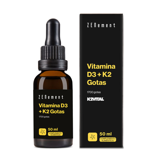 Vitamine D3 + K2 gouttes K2Vital Zenement 50 ml