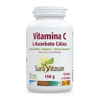 Vitamine C L-Ascorbate, Sura Vitasan, 150 g