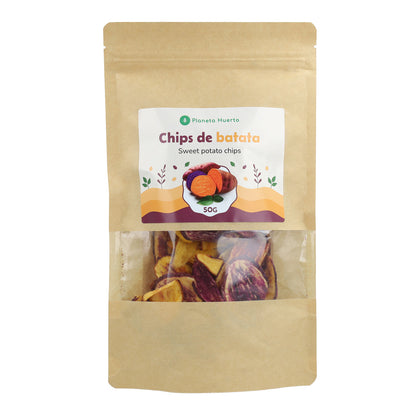Sötpotatischips Planeta Huerto 50gr