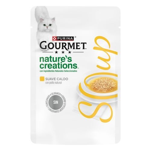 GOURMET Nature's Creations Soup with natural chicken and vegetable garnish 40 g