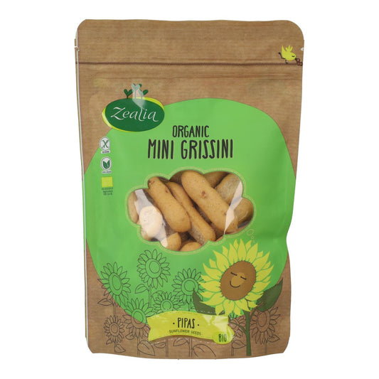 Mini grissini Colines aux graines BIO sans gluten Zealia 75 g