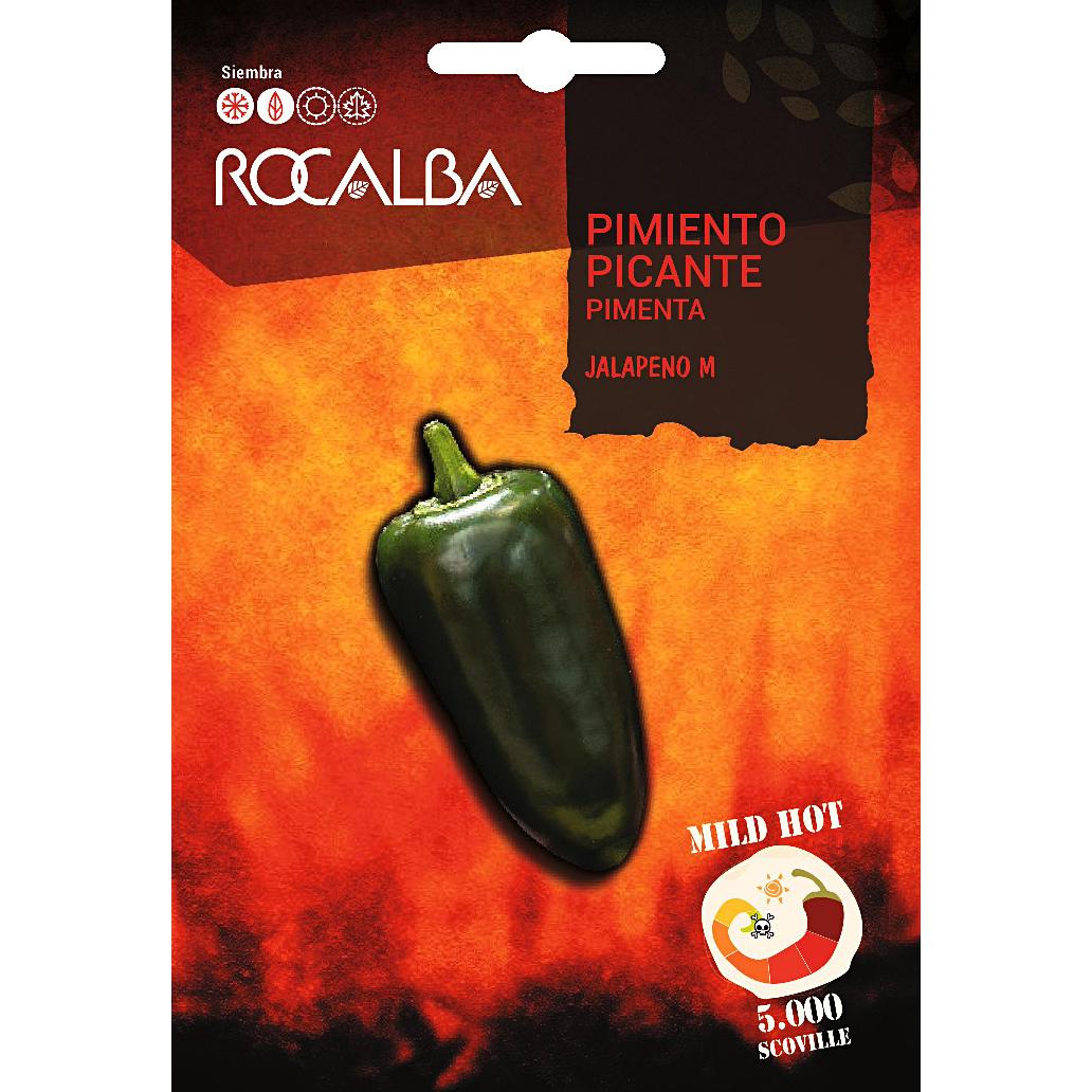 Jalapeño Hot Pepper Seeds M Rocalba