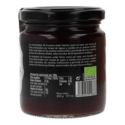 Mermelada extra mora sin azúcar BIO Ecosana 260 g