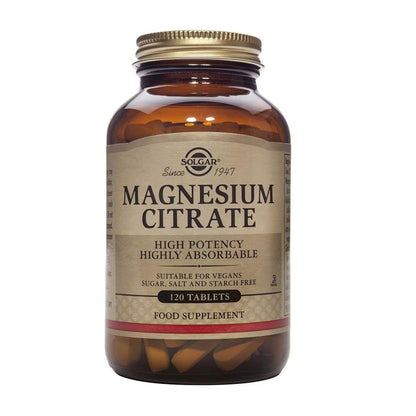 Magnesiumcitrat 120 Tabletten – Solgar