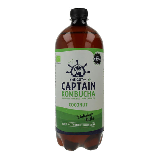 Biologische kombuchadrank kokos Captain Kombucha 400 ml