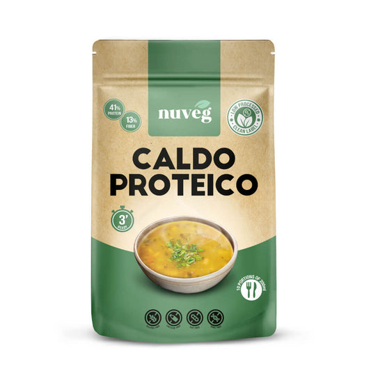 Eiwitrijke bouillon Magic Broth Nuveg 200 g