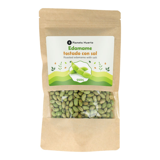 Toasted and salted edamame Planeta Huerto 250gr