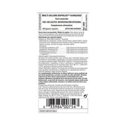 Multi-Billion Dophilus Advanced Solgar 60 Kapseln