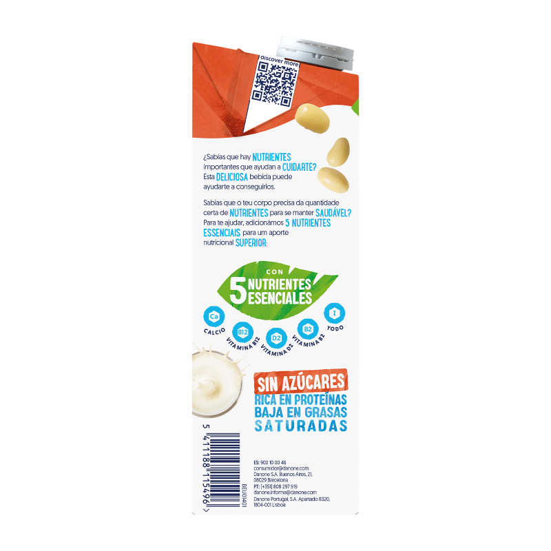 Suikervrije sojadrank Alpro 1 liter