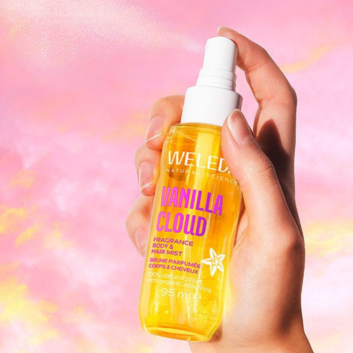 Bruma Perfumada Body&Hair Vanilla Cloud Weleda 95 ml