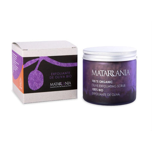 100% Organic Matarrania Coffee and Mint Scented Olive Scrub 250 ml