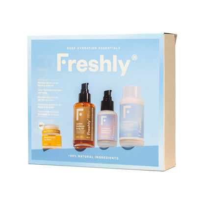 Weihnachtsbox Deep Hydration Essentials Freshly Cosmetics