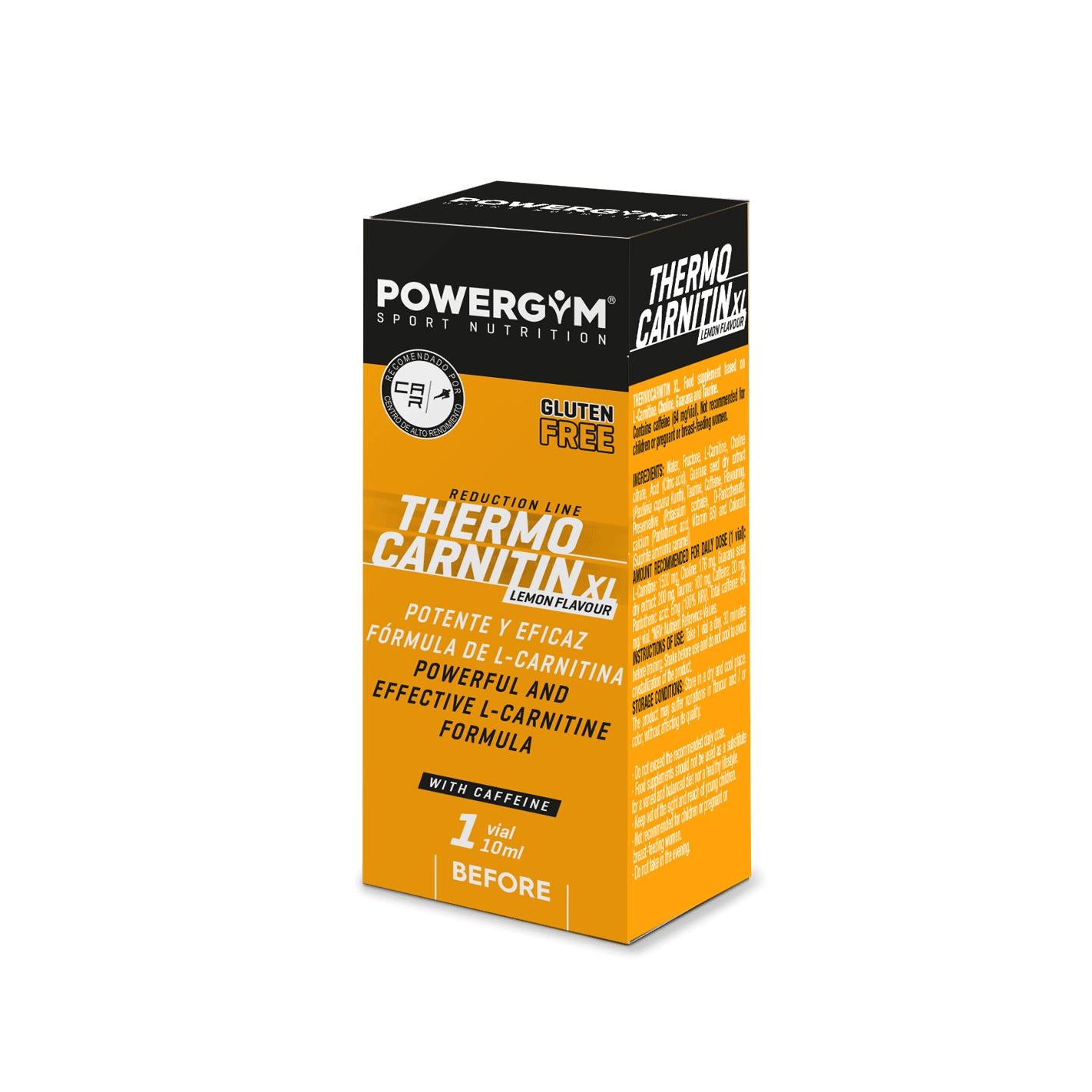 Thermocarnitin XL energigivande och fettförbrännande Powergym