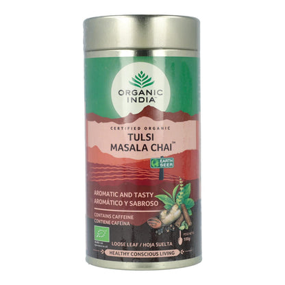 Tulsi et Masala Chai Organic India 100 g