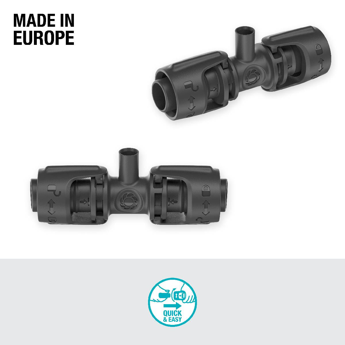 Giunto a T per ugelli x5 Microdripsystem Gardena