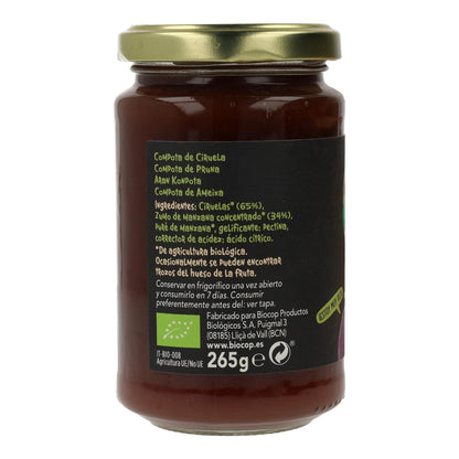 Kompot śliwkowy BIO Biocop, 265 g