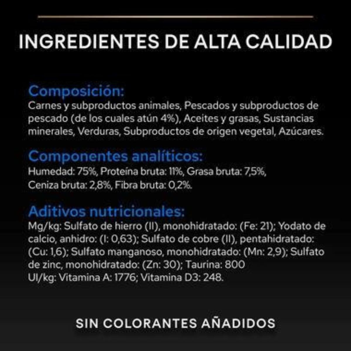 Pro Plan Senior Chat 7+ Longevis Mousse au thon Purina 85 g