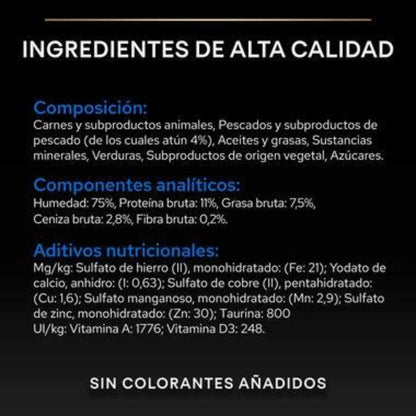 Pro Plan Senior Chat 7+ Longevis Mousse au thon Purina 85 g