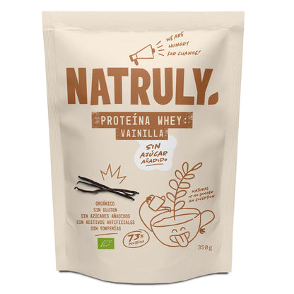 Natruly Proteína Whey Vainilla, 350g