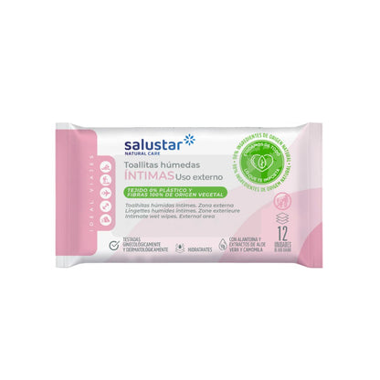 Salustar Moist Wipes for Intimate Hygiene
