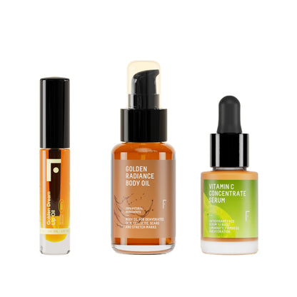 Vitamin C & Hydration Essentials Gift Set, Freshly Cosmetics