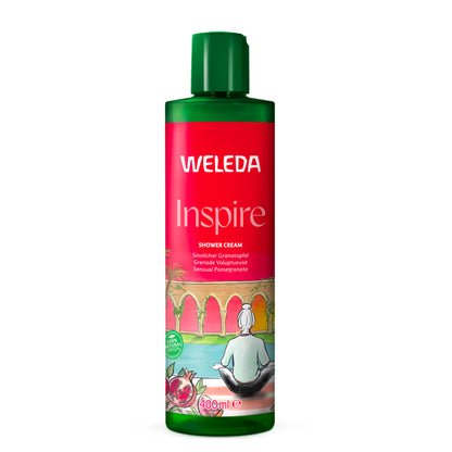 Romige douchegel Inspire Granaatappel Weleda 400 ml