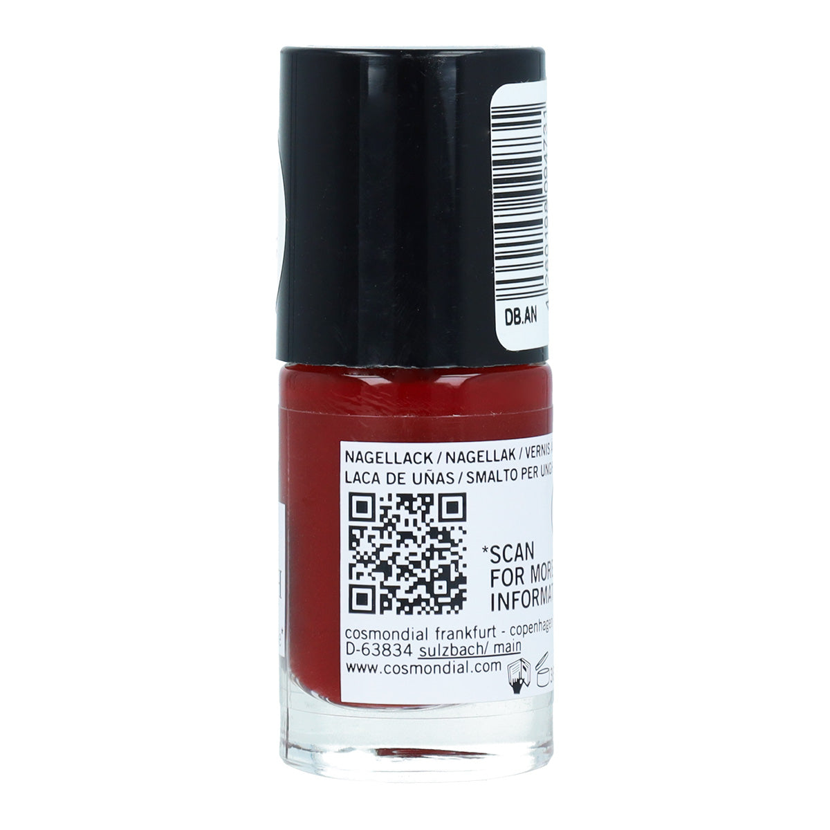 Vernis à ongles Cherry red Benecos 5 ml