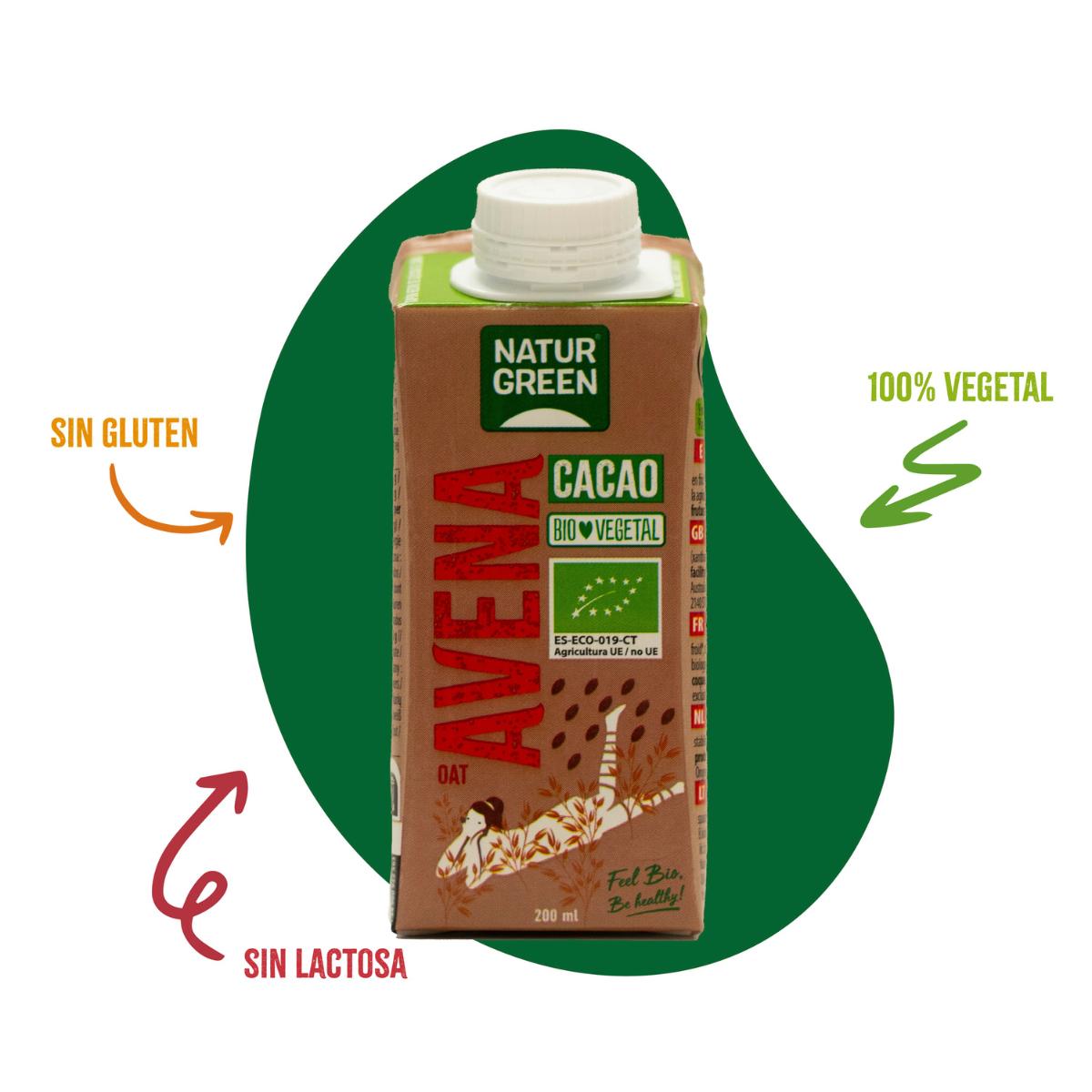 NaturGreen Oat and Cocoa Drink 200 ml