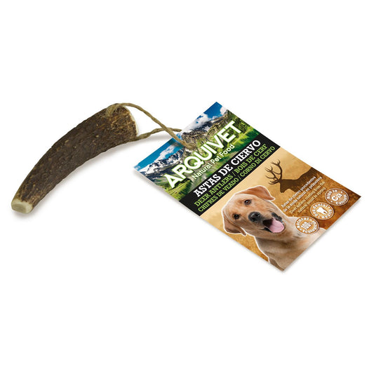 Corne de cerf Jouet à mâcher naturel pour chiens  Arquivet  S  15-39 g