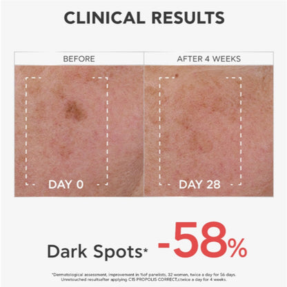 Korrigerande serum C15 Propolis Antioxidant, Antirynk och uppiggande 30 ml
