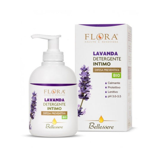 FLORA Intiemgel met lavendel. Kalmeert, beschermt en verzacht. 250 ml