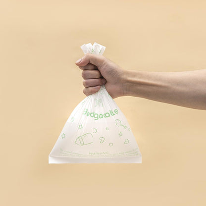 Ecoboom 100% compostable biodegradable bags, 5x20 bags