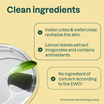 Super leaves Gel douche rafraîchissant Lemon Leaves Attitude 473 ml