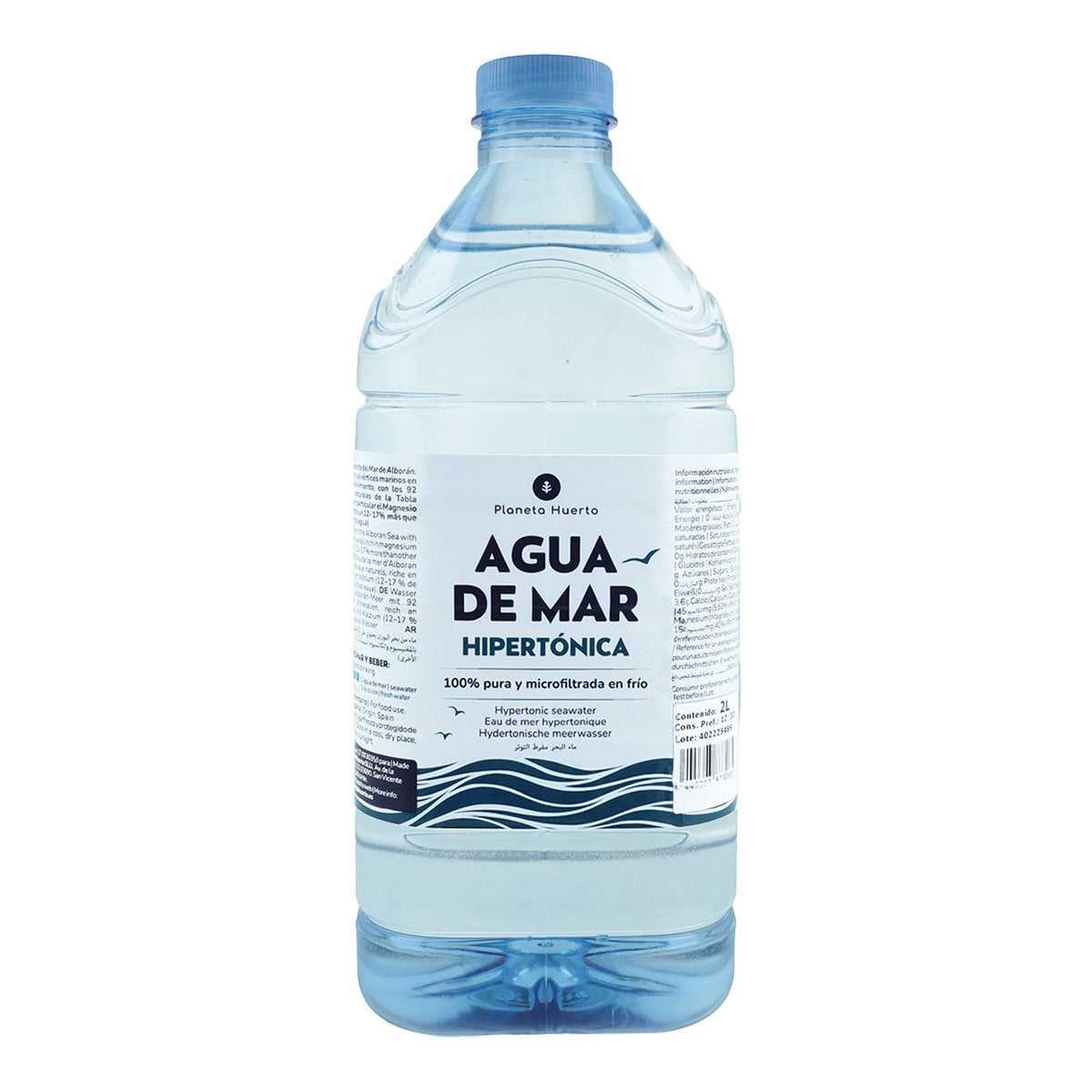 Hypertonisch zeewater Planeta Huerto 2 L