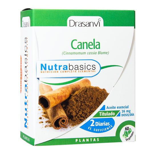 Nutrabasicos Cinnamon Drasanvi 60 capsules