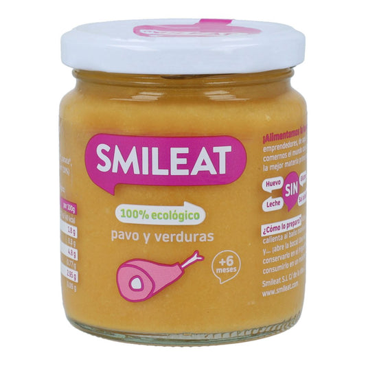 Potje BIO kalkoen en groenten +6 maanden Smileat, 230 g