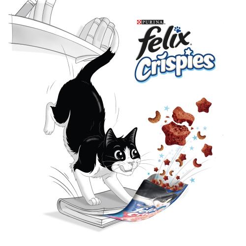 FELIX Crispies Salmone e Trota 45 g