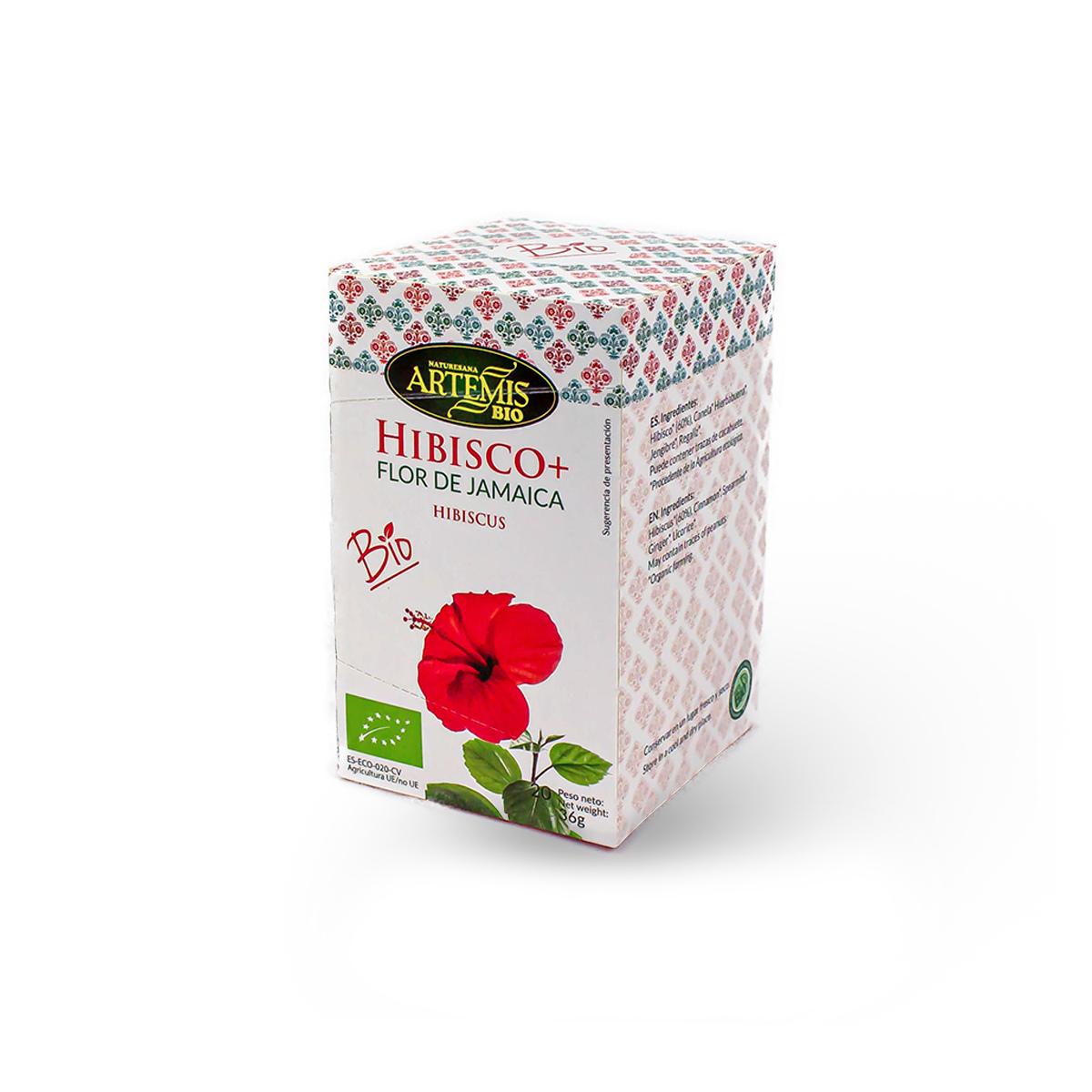Artemis Hibiscus Flower of Jamaica Infusion 20 tea bags.