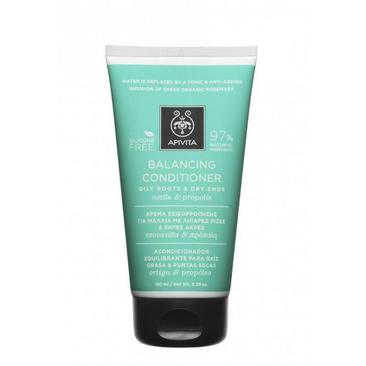 Odżywka równoważąca dla przetłuszczających się nasad i suchych końcówek Apivita 150 ml