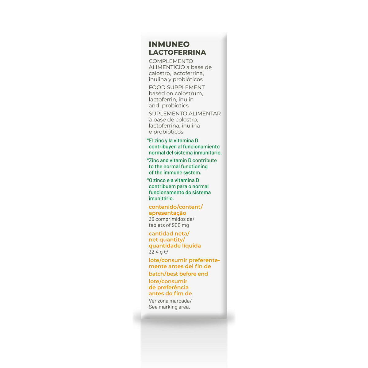 Immunolaktferrin, Soria Natural