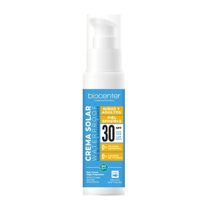Sonnenspray mit hohem UVA-Schutz SPF 30, ökologisch, vegan, ohne Nanopartikel 125 ml