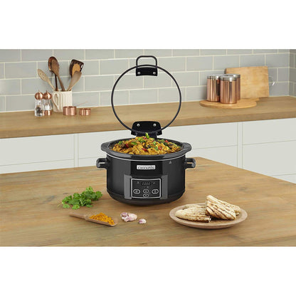 Crockpot slowcooker 4,7 L CSC052X met klapdeksel (gereviseerd)