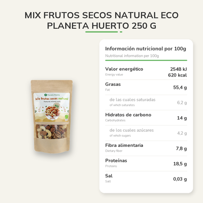 Información nutricional
