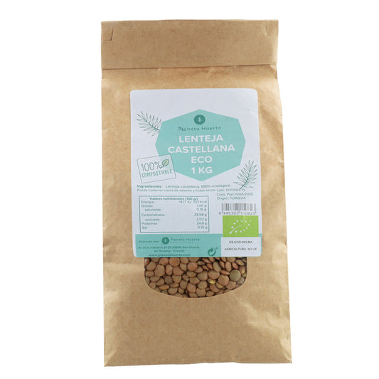 Lentilles de Castille ECO Planeta Huerto